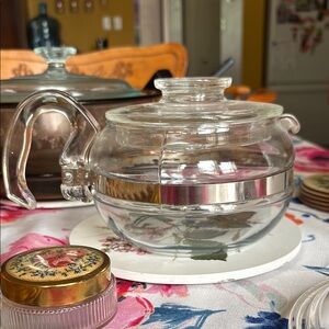 Pyrex Vintage tea pot